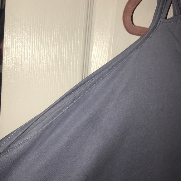 Blue Cold Shoulder Top! - Picture 2 of 3